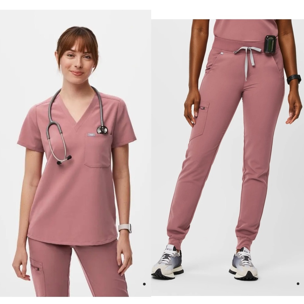 Women's Mauve Scrub Pants